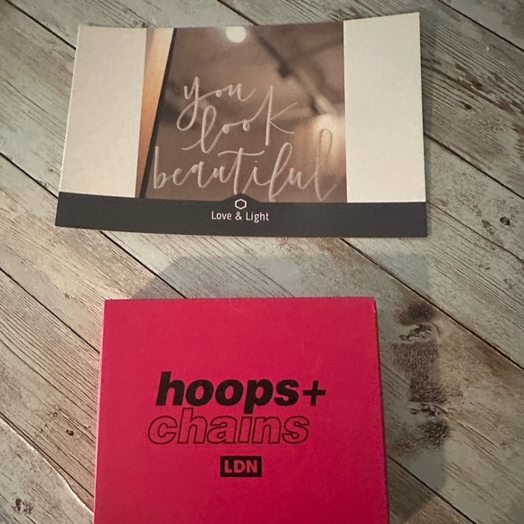 SOLD✨NEW•GOLDEN GODDESS NECKLACE•HOOPS & CHAINS LONDON - Picture 7 of 17